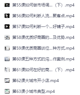 小吃配方-餐饮小吃行业创业培训课程+4.5G